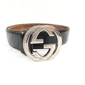 Gucci Black Belt Unisex